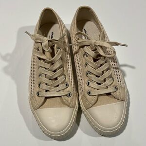 Vagabond Shoemaker - 7/38, beige, khaki woven canvas shoes‎